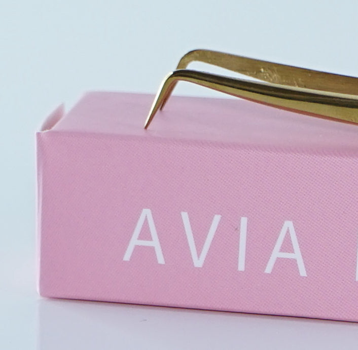 Volume L-Curve Tweezer - Gold