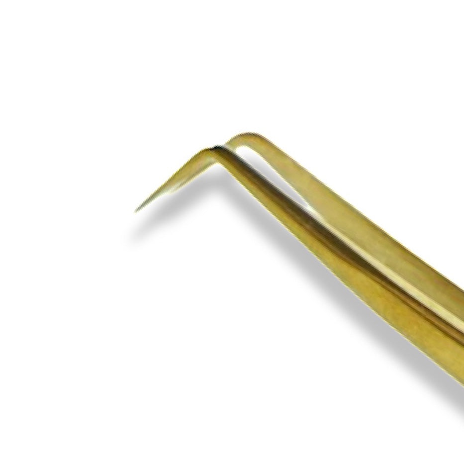 Volume L-Curve Tweezer - Gold